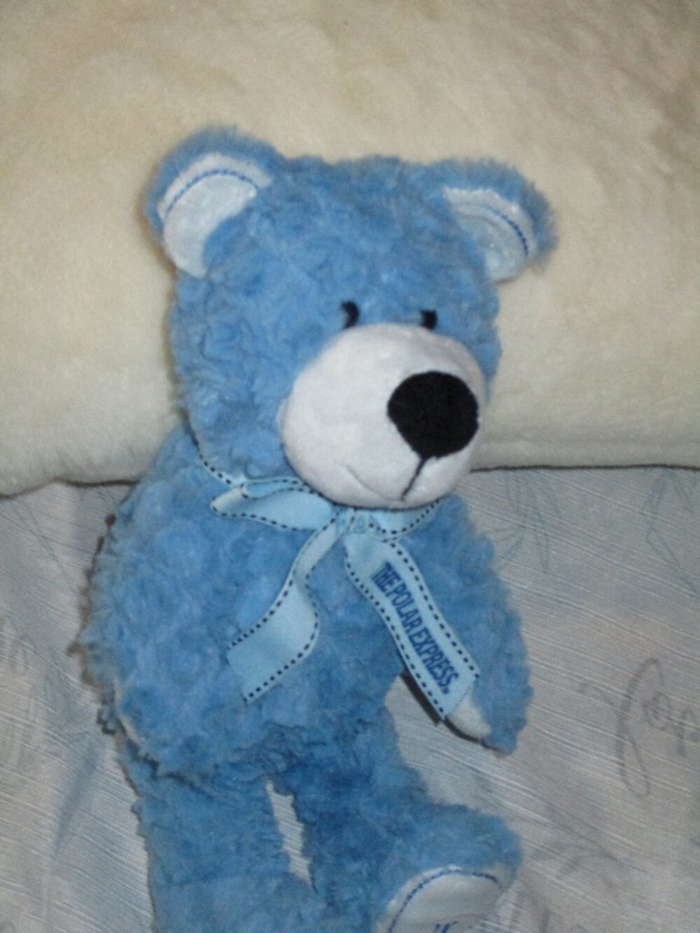 Blue Polar Express Bear plush
